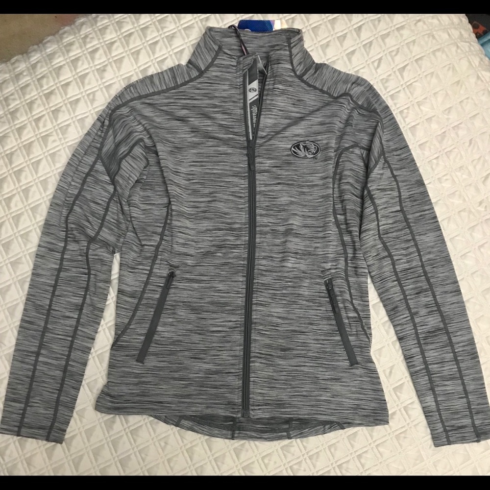 Missouri Tigers Women’s Full Zip Fleece Jacket